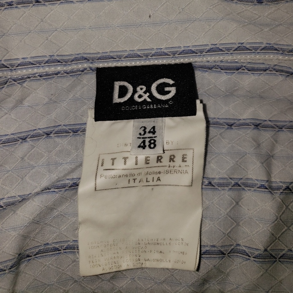 Dolce and Gabbana long sleeve shirt used for men - Picture 3 of 8